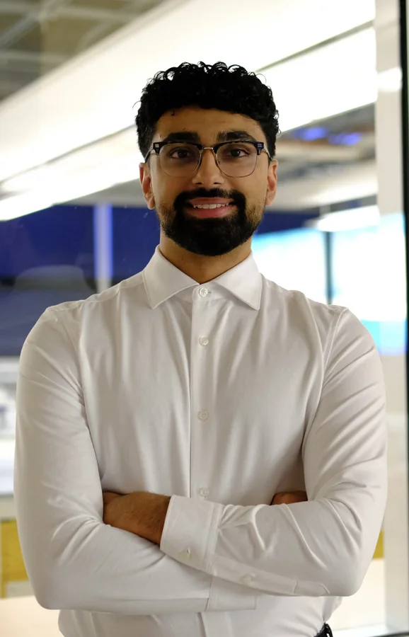 Portrait of Ferzam Mahmood